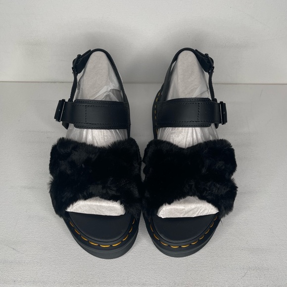 Dr. Martens Voss II Fluffy Sandals - Picture 4 of 9
